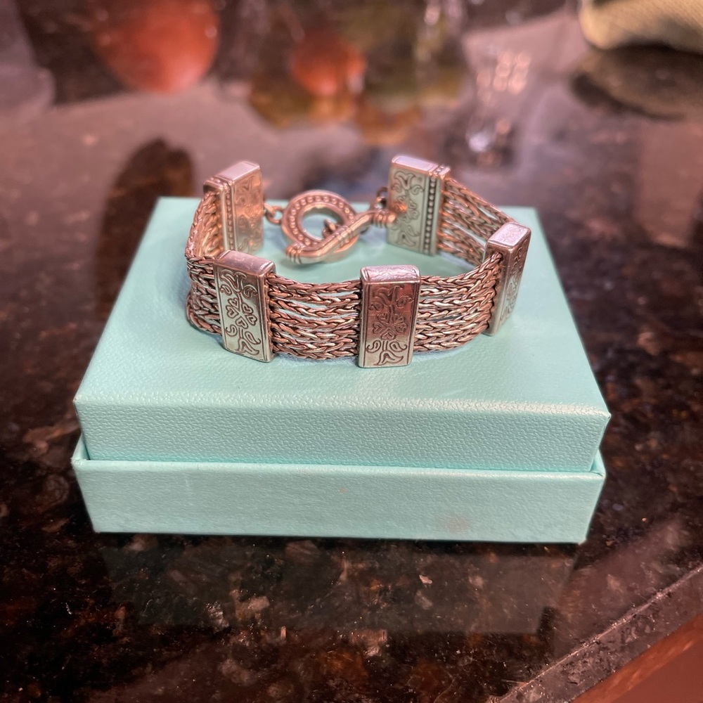 Elegant Brighton Silver Bracelet